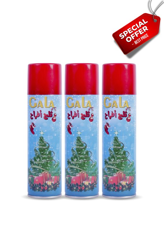 GALA SNOW 250 ML 3X1